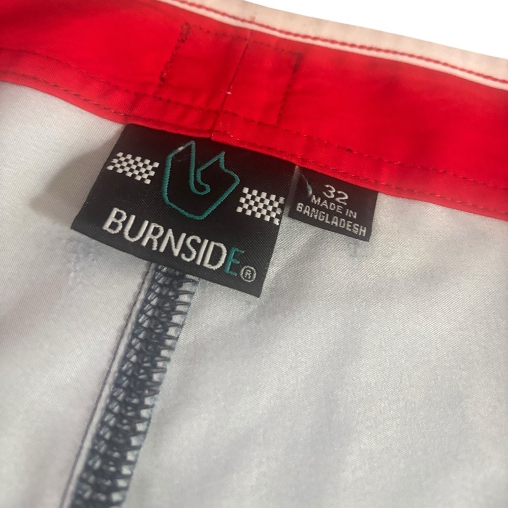 LOT OF 3 AMERICAN EAGLE & BURNSIDE SWIM TRUNKS SHORTS BEACH POOL SURF SIZE 32 - Picture 5 of 16